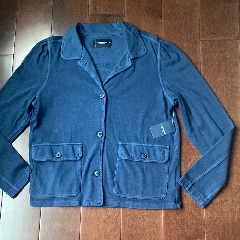 Lucky Brand Navy Blue Blazer